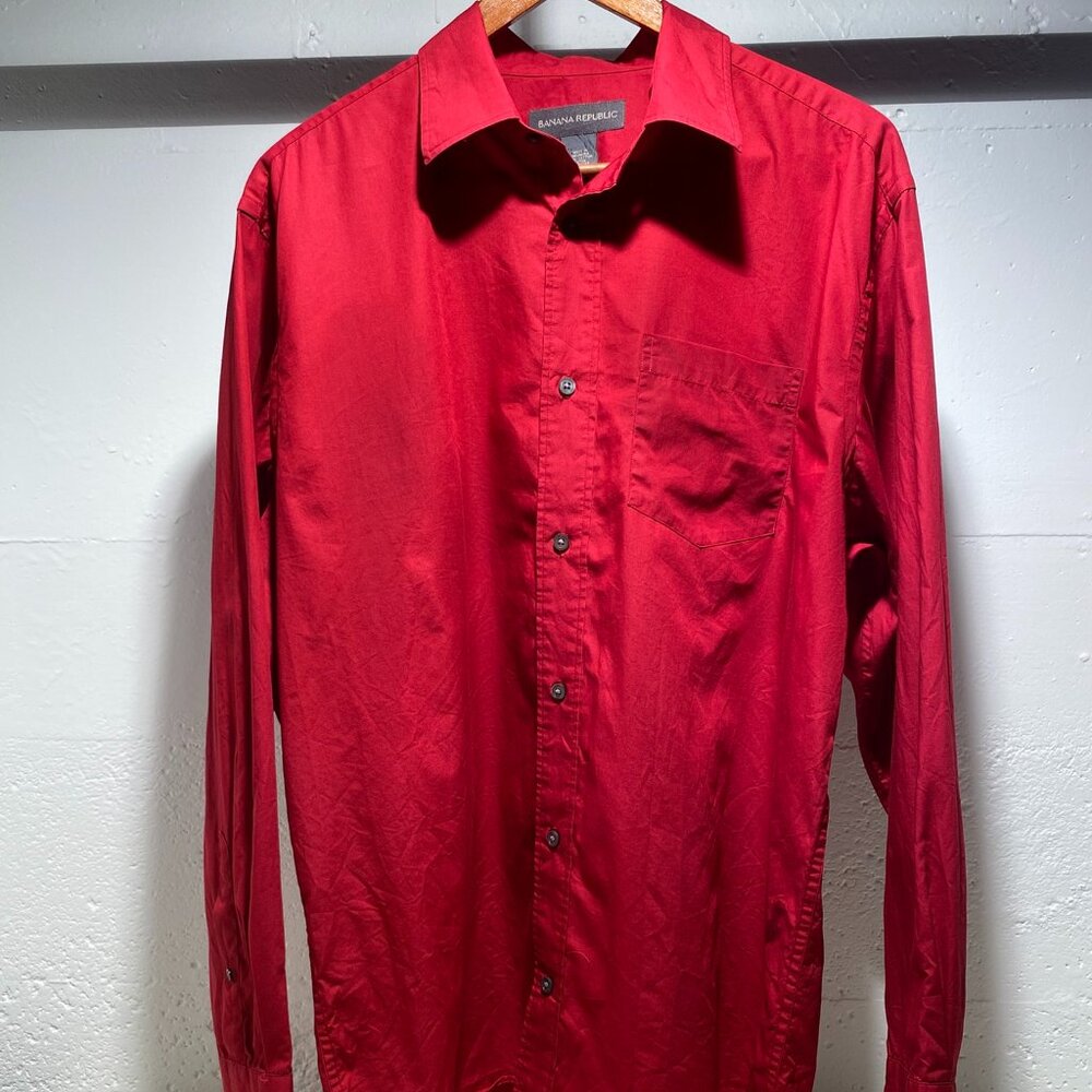 Banana Republic Men's Classic Button Down Shirt